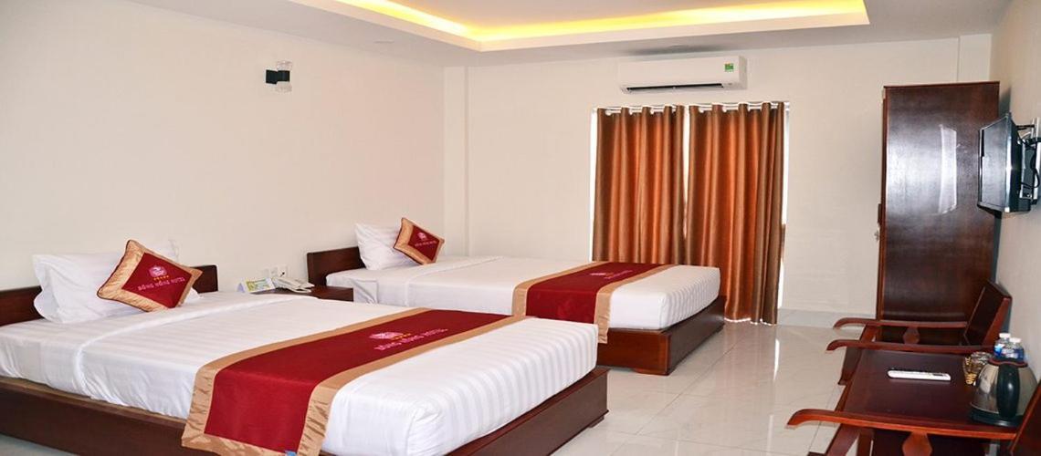 Hotel Khach San Bong Hong Sa Dec Exterior foto