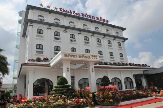 Hotel Khach San Bong Hong Sa Dec Exterior foto